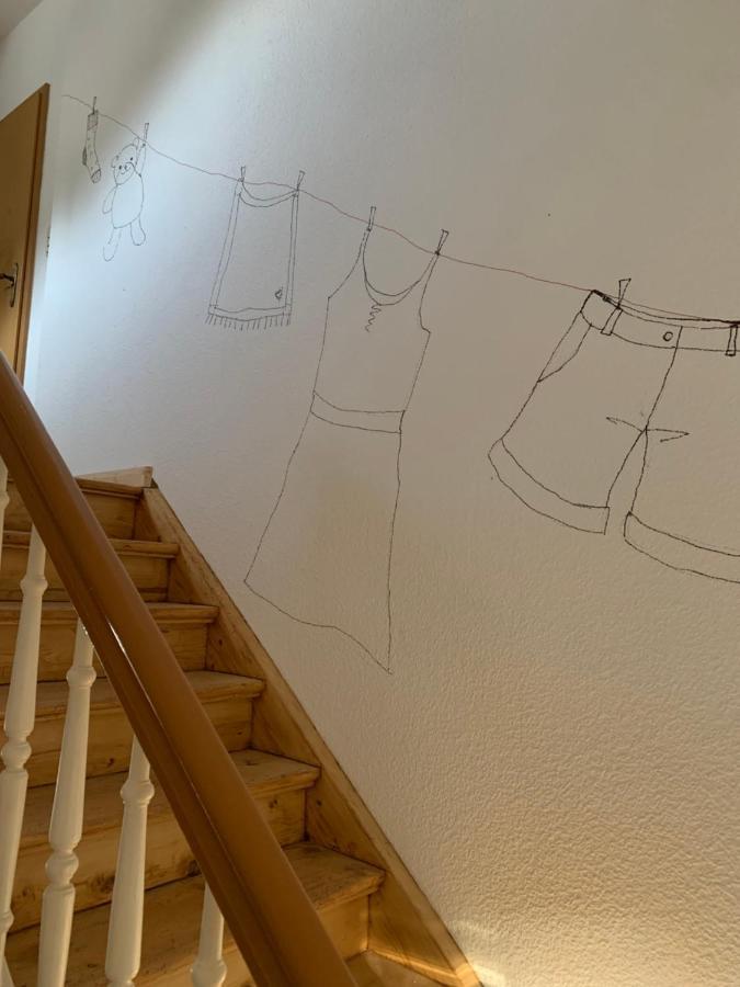 Familienferienhaus "Zur Alten Waescherei" Schmiedefeld am Rennsteig Esterno foto